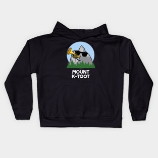 Mount K-Toot Funny Mountain Pun Kids Hoodie